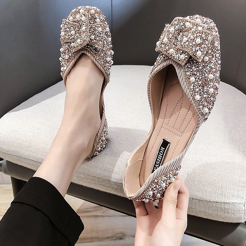 Ortho Welt Flat Shoes In Larger Sizes - Unique Elegance