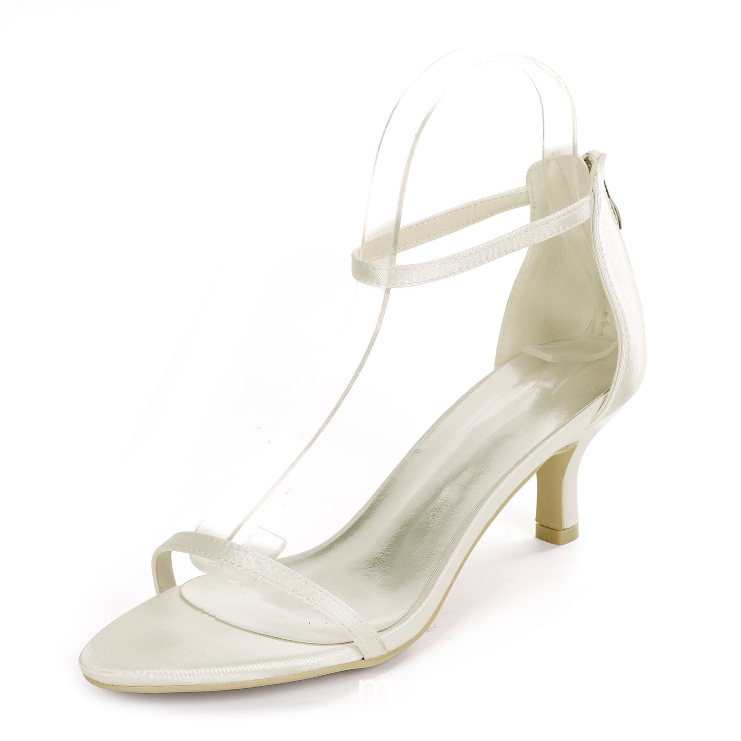Ortho Welt Unique Satin Sandals With Super High Heels