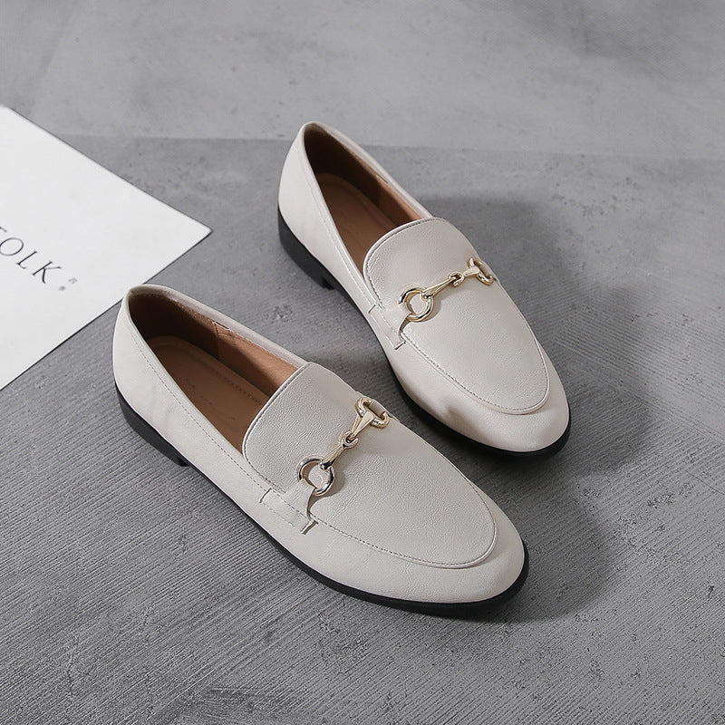 Ortho Welt British Retro Style Leather Shoes, Plus Size
