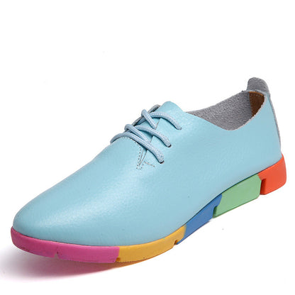 Ortho Welt Pointed White Leather Shoes - Unique And Elegant