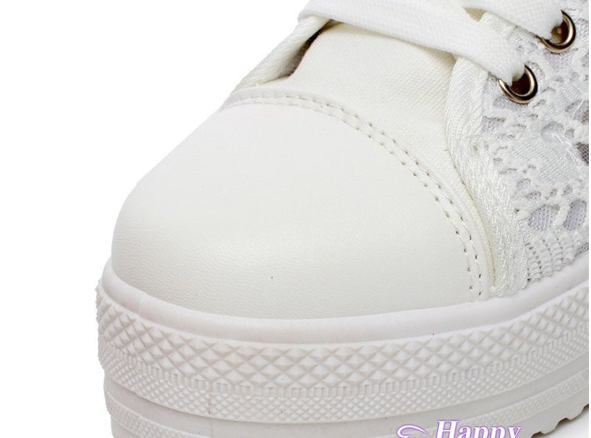 Ortho Welt LaceBloom Orthopedic Plateau Boots - Lace Design