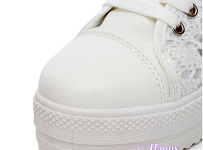 Ortho Welt LaceBloom Orthopedic Plateau Boots - Lace Design