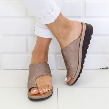 Ortho Welt Damen-Sandalen - Orthopedic Plateau Komfort