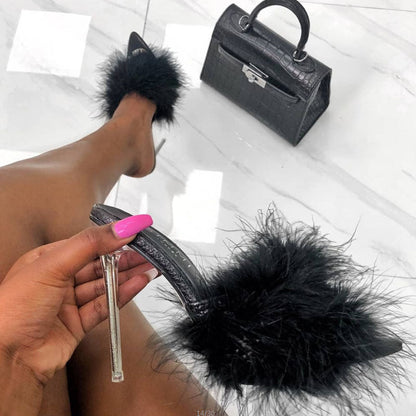 Ortho Welt High Heels - Flauschige Orthopedic Stilettos