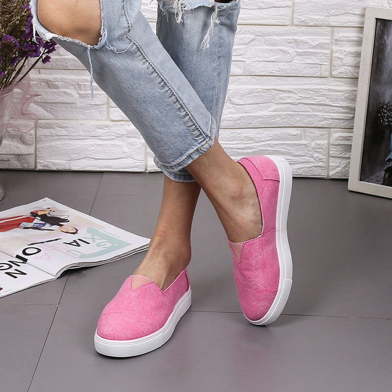 Ortho Welt Canvas Sneaker - Orthopedic Wide Fit Comfort