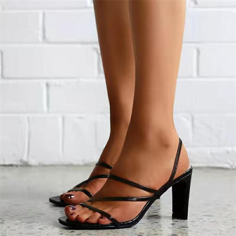 Ortho Welt Elegant Plus Size Stiletto Sandals (Sizes 36-43)