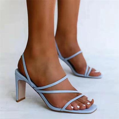 Ortho Welt Elegant Plus Size Stiletto Sandals (Sizes 36-43)