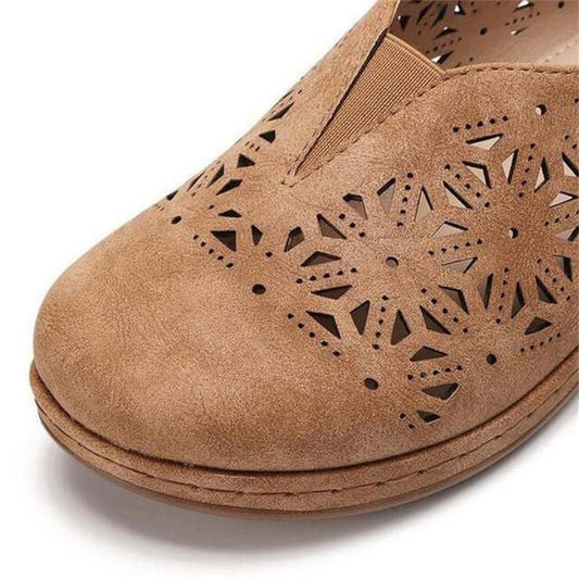 Ortho Welt Damen-Slipper - Orthopedic, Lasercut Design