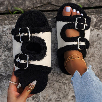 Ortho Welt Thick Wool Winter Slippers - Unique Comfort