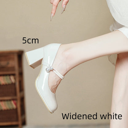 Ortho Welt Mary Jane Heels – Orthopedic Support Block Heel