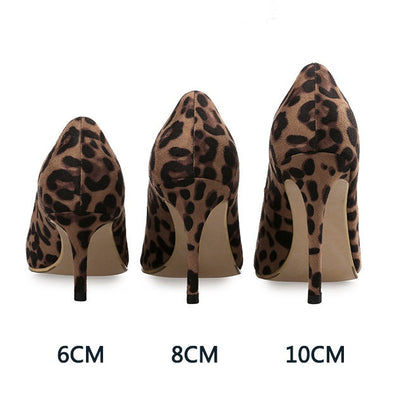 Ortho Welt Unique Leopard Print Heels For A Bold Style