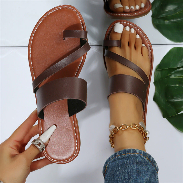 Ortho Welt Flip-Flop Sandals - Elegance And Comfort At The Beach