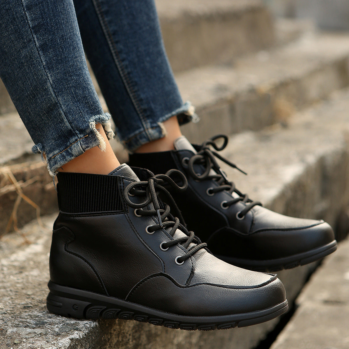 Ortho Welt Ankle Boots - Orthopedic, Slip-Resistant Comfort