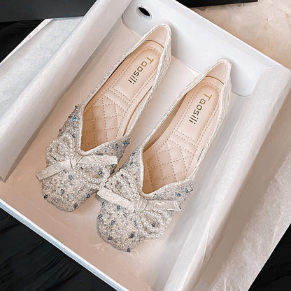 Ortho Welt Ballerinas - Orthopedic, Strass & Perlen