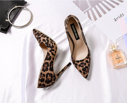 Ortho Welt Unique Leopard Print Heels For A Bold Style