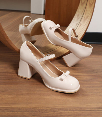 Ortho Welt Mary Jane Schuhe – Orthopedic Weite Blockabsatz