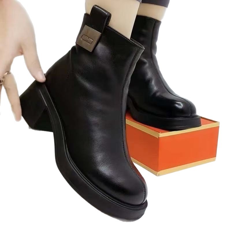 Ortho Welt Orthopedic Mid Heel Boots - Support & Comfort