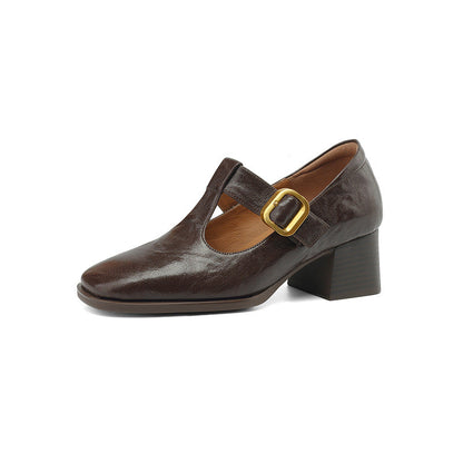 Ortho Welt Mary Jane Pumps - Orthopedic Retro Comfort