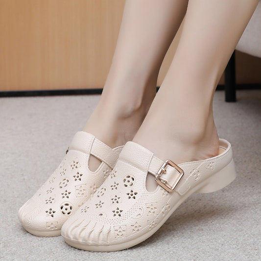 Ortho Welt Half-Toe Slippers - Unique Platform Sandals