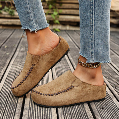 Ortho Welt Closed Slippers With Thick Soles - Unique