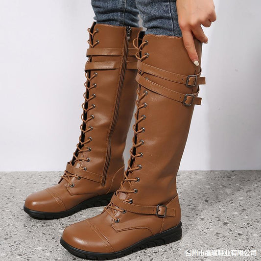 Ortho Welt Knight Boots - Orthopedic Laces & Side Zip