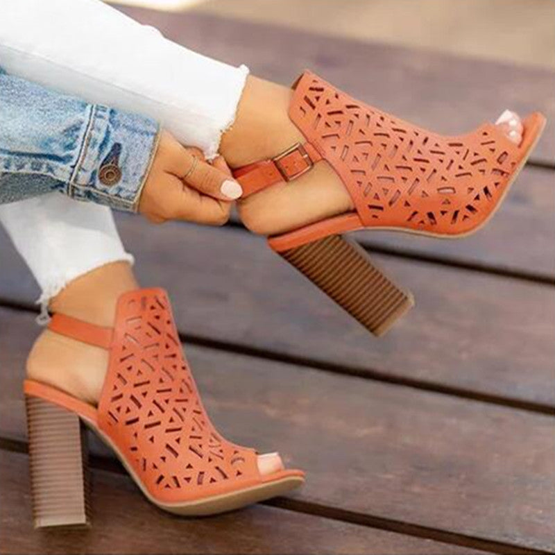 Ortho Welt Giorgia High Heels - Orthopedic Block Heel