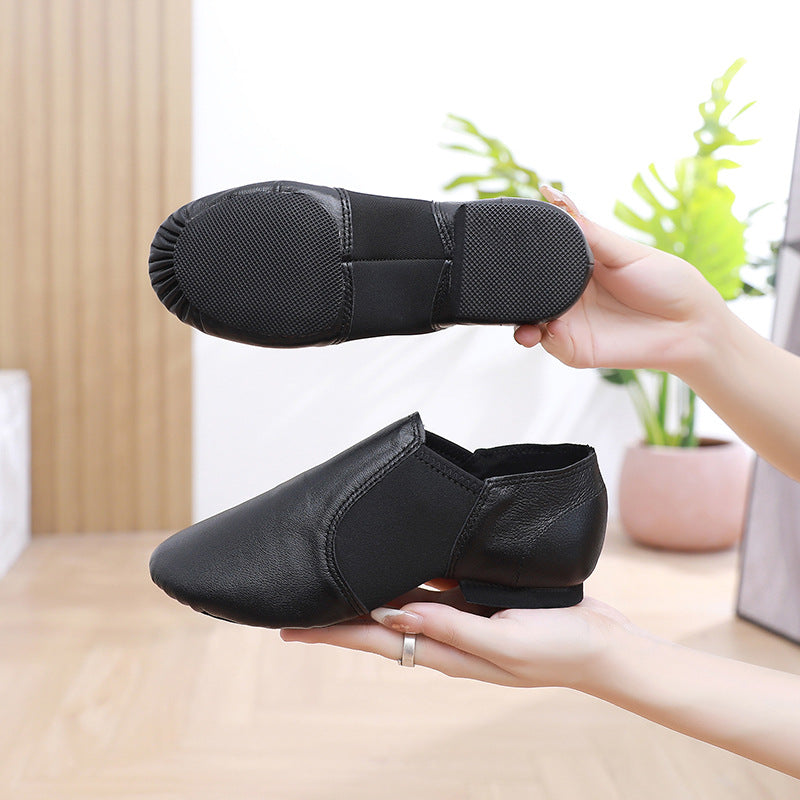 Ortho Welt Jazzschuhe Leder - Orthopädische Weiche Sohle