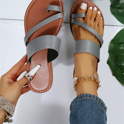 Ortho Welt Flip-Flop Sandals - Elegance And Comfort At The Beach