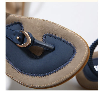 Ortho Welt Flat Heel Sandals - Summer Elegance And Comfort
