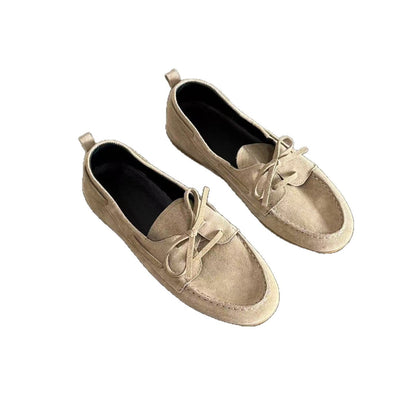 Ortho Welt Retro Sheepskin Leather Pumps - Unique British Style