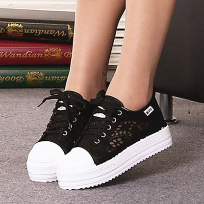Ortho Welt LaceBloom Orthopedic Plateau Boots - Lace Design