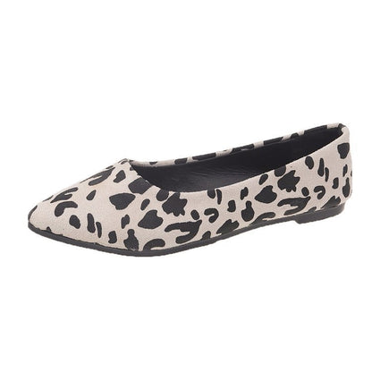 Ortho Welt Leopard Ballerinas - Orthopedic Comfort Flats