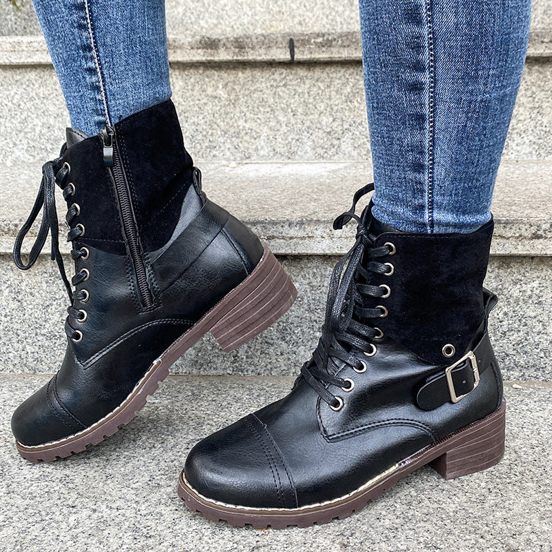 Ortho Welt Martin Boots – Orthopedic Block Heel Comfort