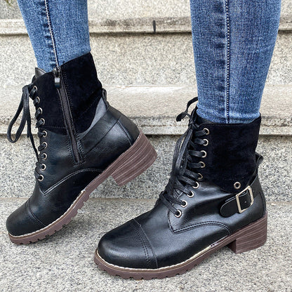 Ortho Welt Martin Boots – Orthopedic Block Heel Comfort