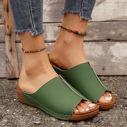 Ortho Welt Unique Wedge Sandals For Summer -