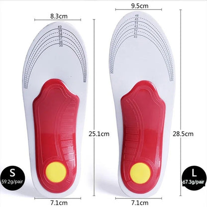 Ortho Welt Orthopedic Arch Insoles - Custom Fit Support