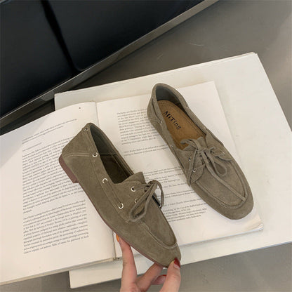 Ortho Welt Retro Low-Top Shoes With Round Toe - Unique Style