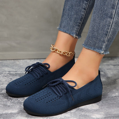 Ortho Welt Breathable Mesh Ballerina Flats - Unique Style And Comfort