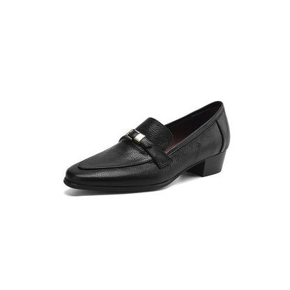 Ortho Welt Leder Loafer – Orthopedic Komfort, niedriger Absatz