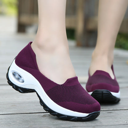 Ortho Welt Damen Laufschuhe - Orthopädischer Strickkomfort