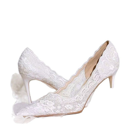 Ortho Welt Orthopädische Schnürpumps – Elegante Spitze