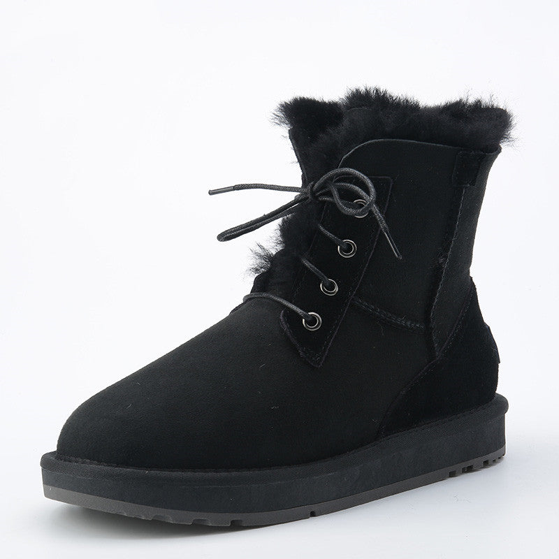 Ortho Welt Alina Boots - Orthopedic Suede Fur Lined