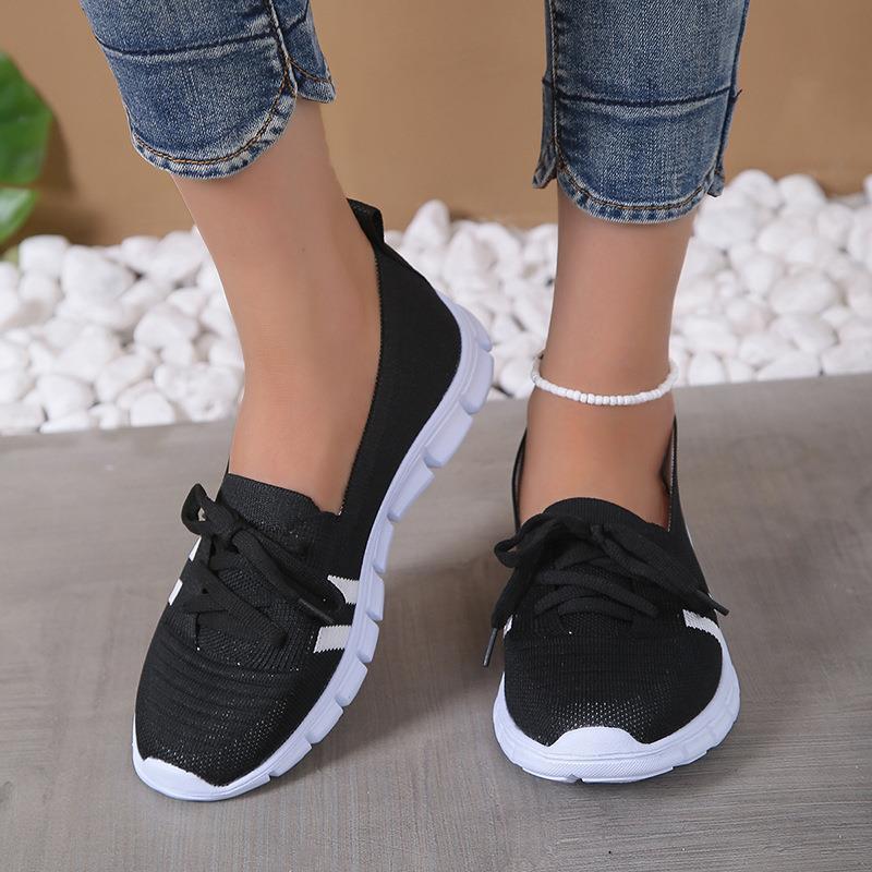 Ortho Welt Lace-Up Mesh Shoes - Comfort And Style