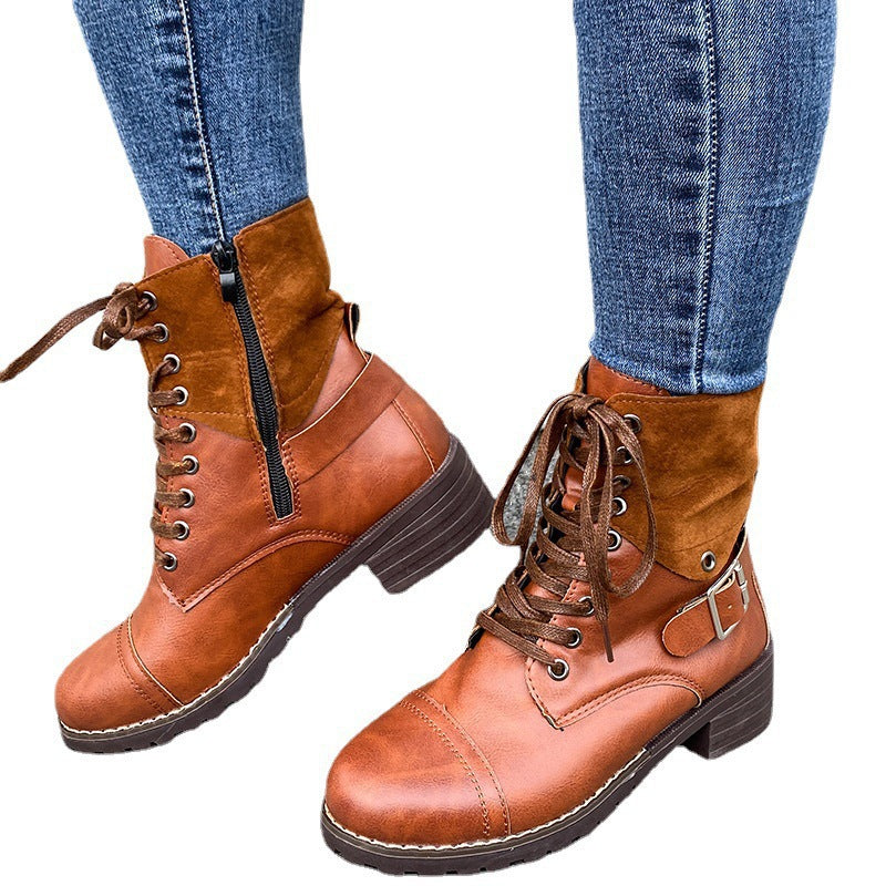 Ortho Welt Martin Boots – Orthopedic Block Heel Comfort
