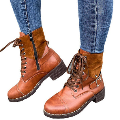 Ortho Welt Martin Boots – Orthopedic Block Heel Comfort