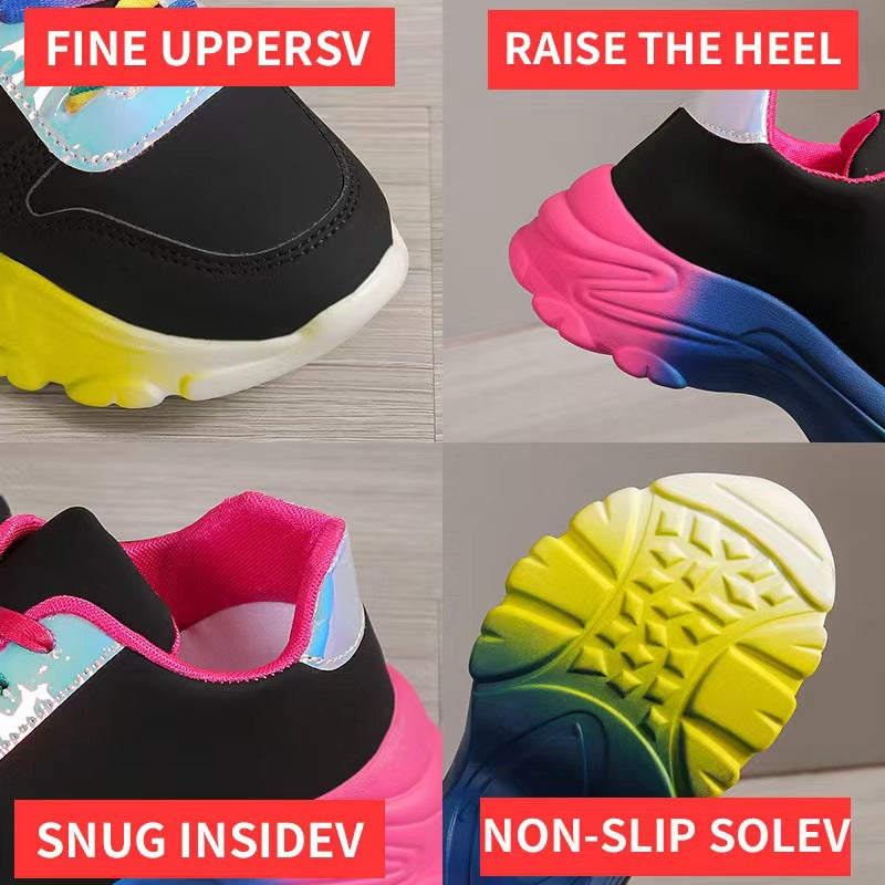 Ortho Welt Rainbow Sports Sneakers - Unique Style And Comfort