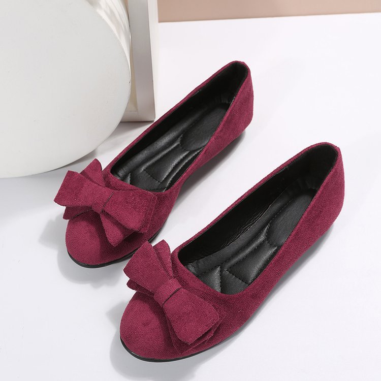 Ortho Welt Bows Flat Shoes  - Elegance And Comfort