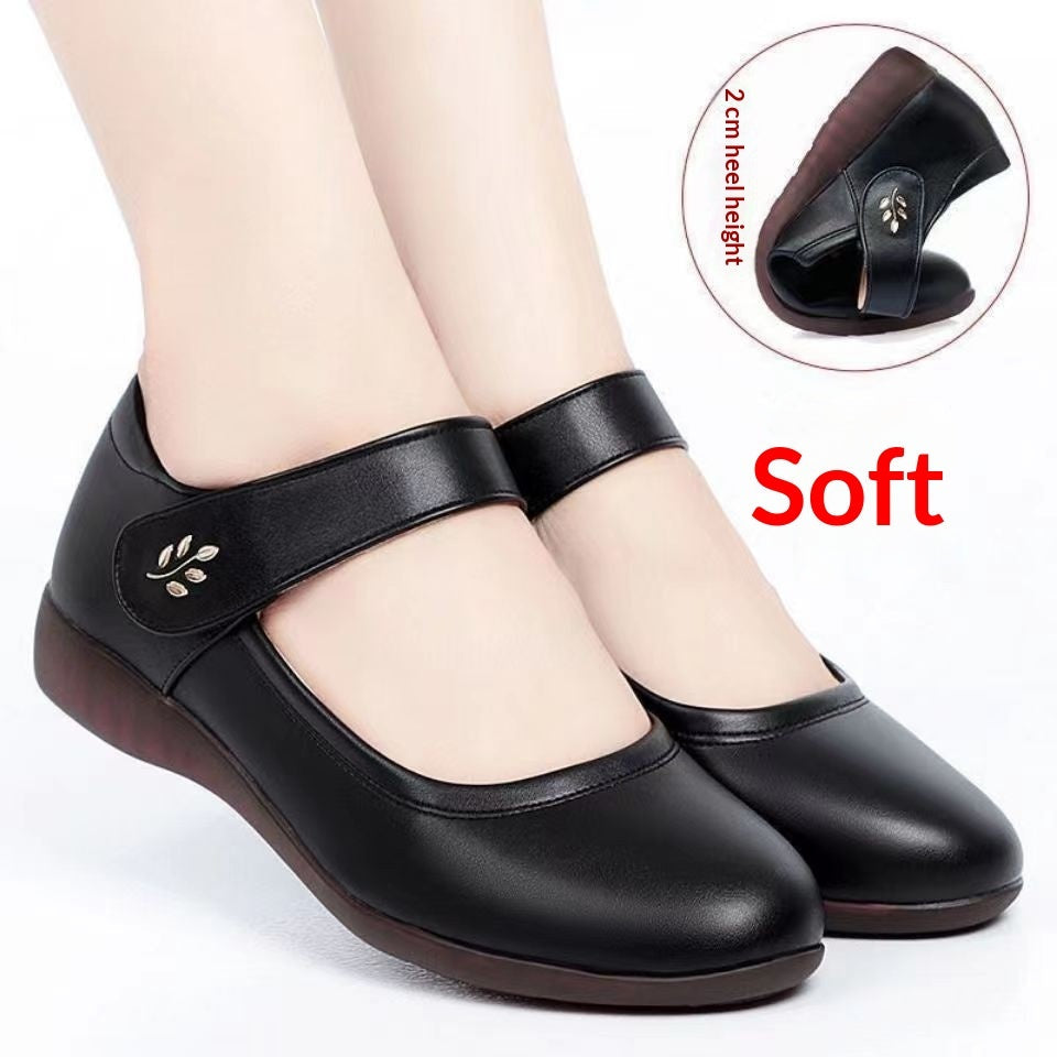 Ortho Welt Lederschuhe - Orthopedic Weiche Sohle & Riemen