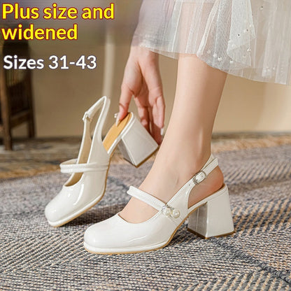 Ortho Welt Plus Size Round Toe Sandals For Wide Feet