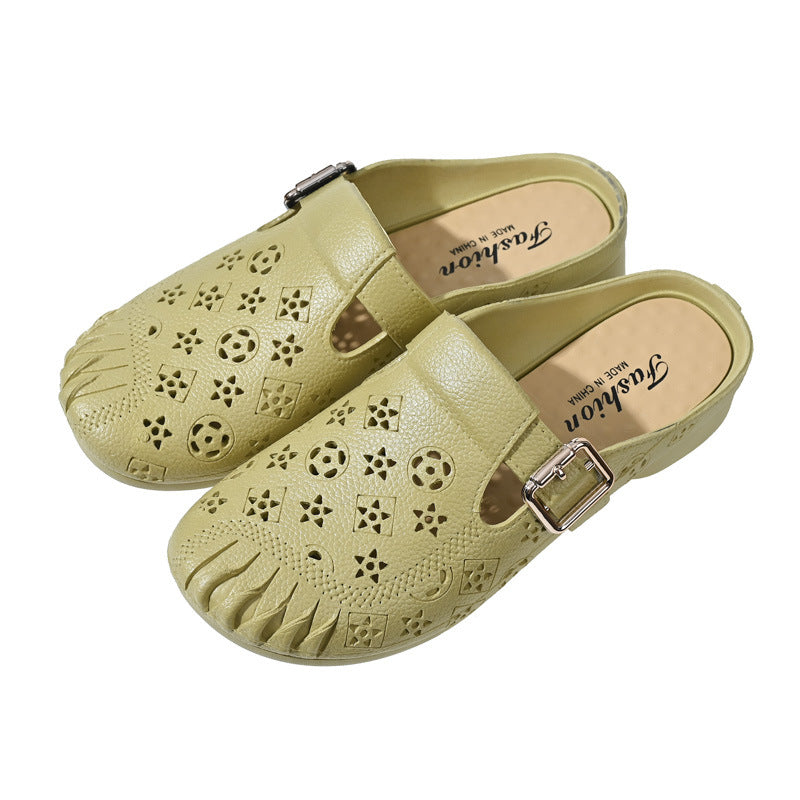 Ortho Welt Half-Toe Slippers - Unique Platform Sandals
